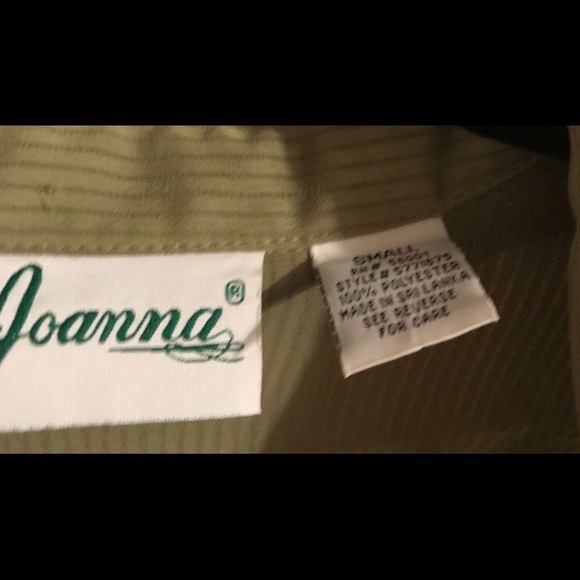 Moss green blouse. Like new. Used only twice. - Picture 2 of 3